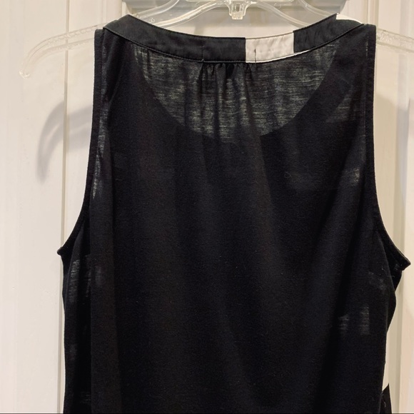 Kenneth Cole Reaction Black & White Sleeveless Top S - Picture 9 of 11